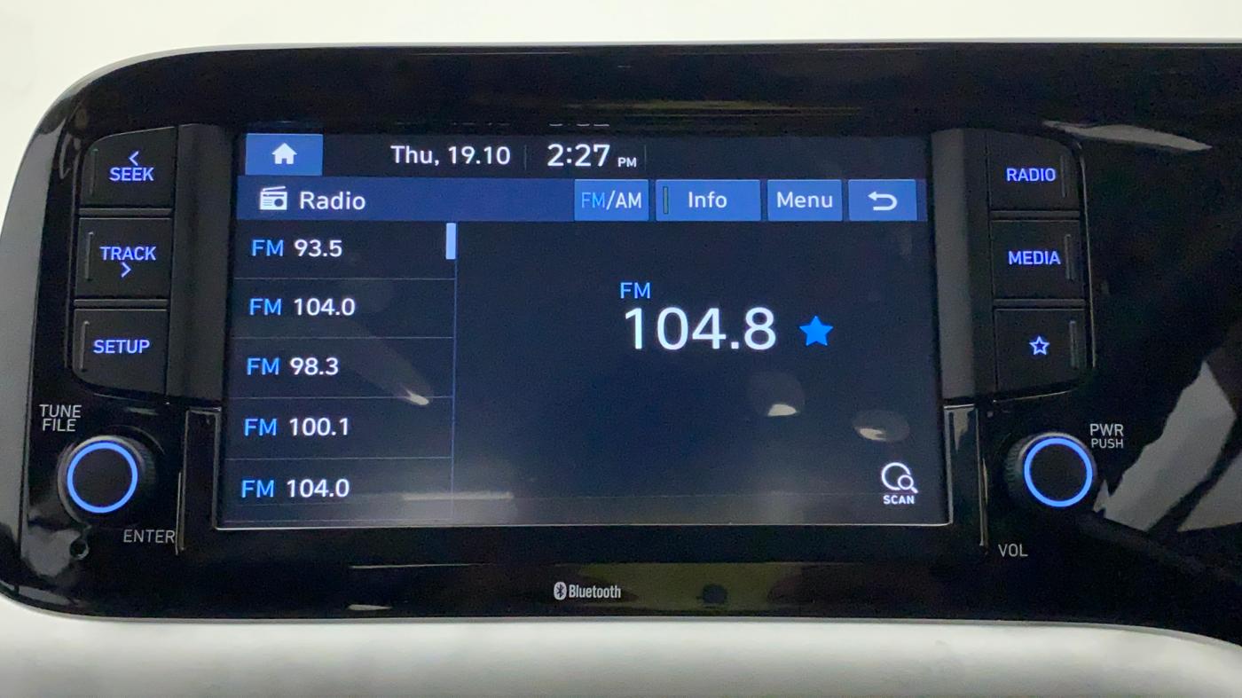 2020 Hyundai GRAND I10 NIOS SPORTZ AMT 1.2 KAPPA VTVT, Petrol, Automatic, 12,815 km, Infotainment System