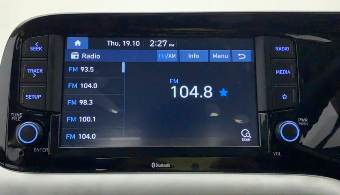 2020 Hyundai GRAND I10 NIOS SPORTZ AMT 1.2 KAPPA VTVT, Petrol, Automatic, 12,815 km, Infotainment System