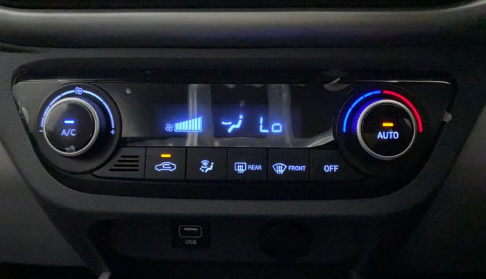 2020 Hyundai GRAND I10 NIOS SPORTZ AMT 1.2 KAPPA VTVT, Petrol, Automatic, 12,815 km, Automatic Climate Control