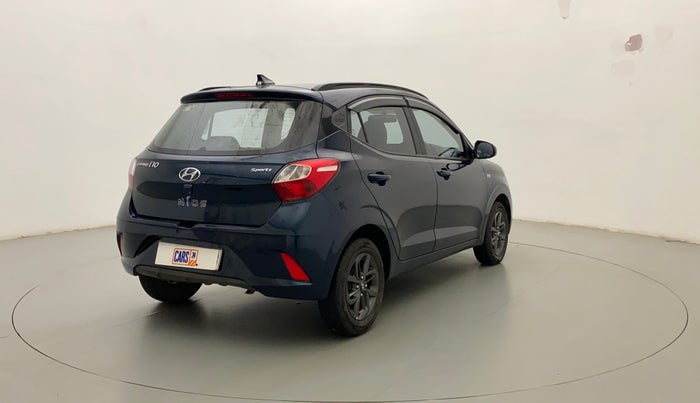 2020 Hyundai GRAND I10 NIOS SPORTZ AMT 1.2 KAPPA VTVT, Petrol, Automatic, 12,815 km, Right Back Diagonal