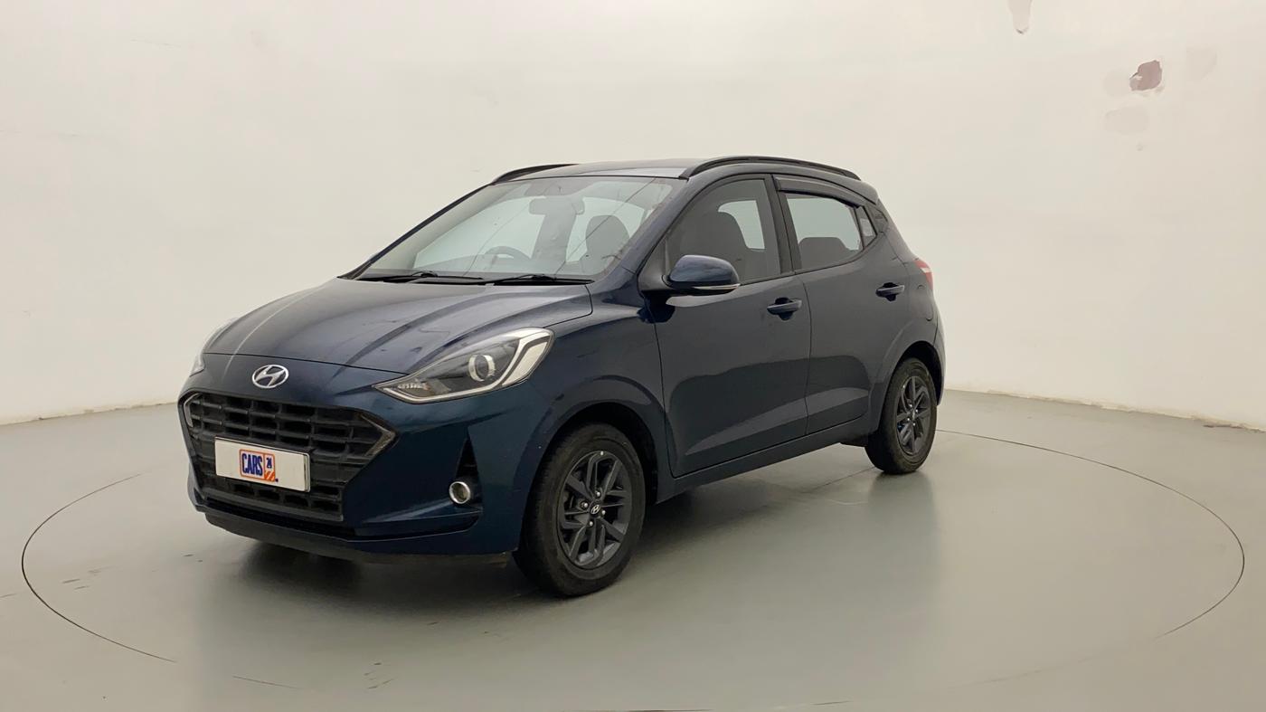 2020 Hyundai GRAND I10 NIOS SPORTZ AMT 1.2 KAPPA VTVT, Petrol, Automatic, 12,815 km, Left Front Diagonal