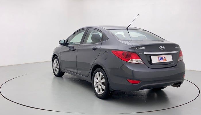 2012 Hyundai Verna FLUIDIC 1.6 SX VTVT, Petrol, Manual, 27,889 km, Left Back Diagonal