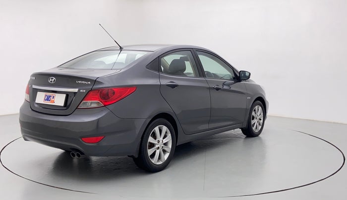 2012 Hyundai Verna FLUIDIC 1.6 SX VTVT, Petrol, Manual, 27,889 km, Right Back Diagonal