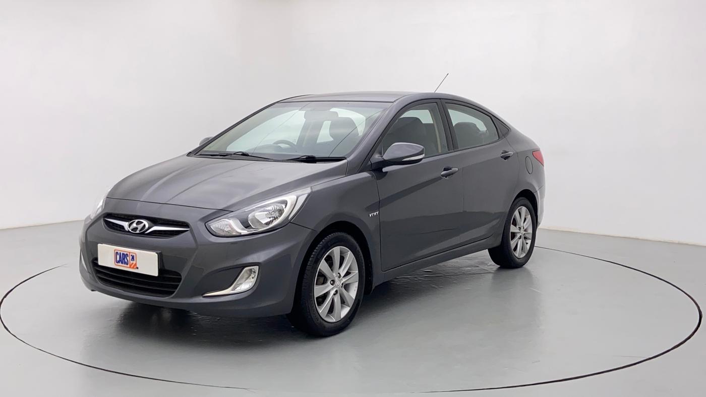 2012 Hyundai Verna FLUIDIC 1.6 SX VTVT, Petrol, Manual, 27,889 km, Left Front Diagonal