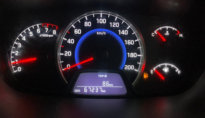 2016 Hyundai Grand i10 SPORTZ 1.2 KAPPA VTVT, Petrol, Manual, 67,228 km, Odometer Image