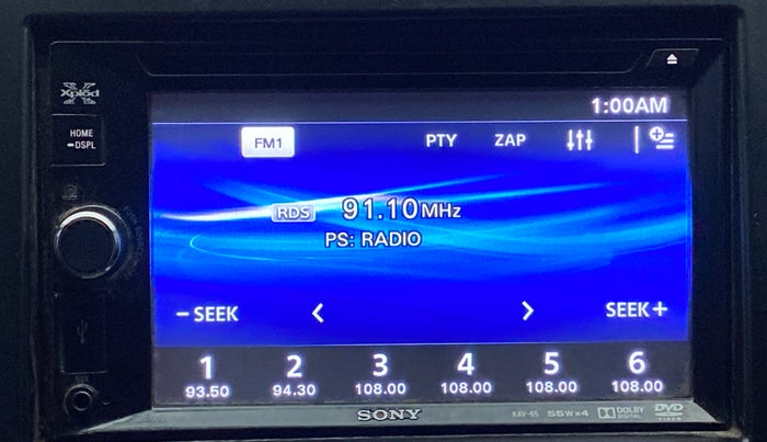 2014 Maruti Ritz VXI, Petrol, Manual, 77,190 km, Infotainment System