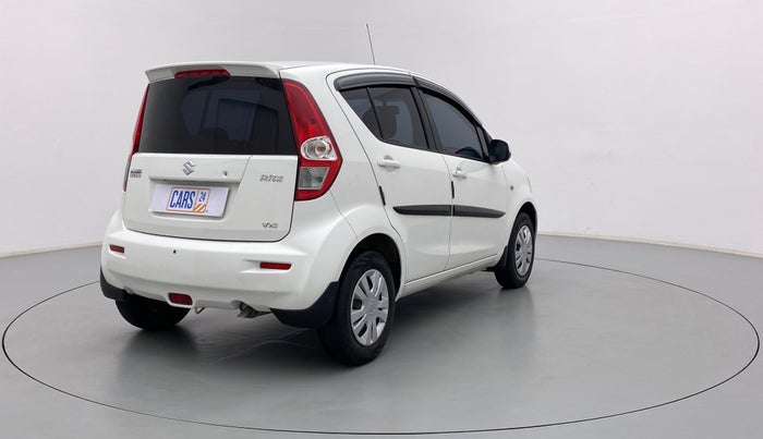2014 Maruti Ritz VXI, Petrol, Manual, 77,190 km, Right Back Diagonal