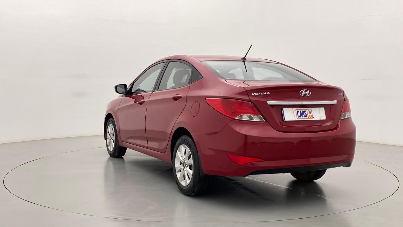 2015 Hyundai Verna FLUIDIC 1.6 VTVT S, Petrol, Manual, 21,583 km, Left Back Diagonal