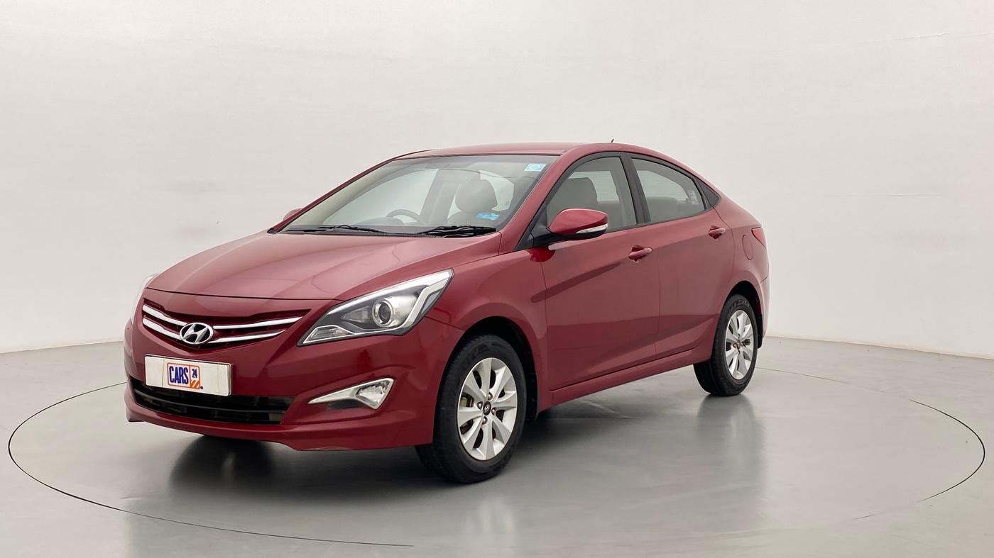 2015 Hyundai Verna FLUIDIC 1.6 VTVT S, Petrol, Manual, 21,583 km, Left Front Diagonal