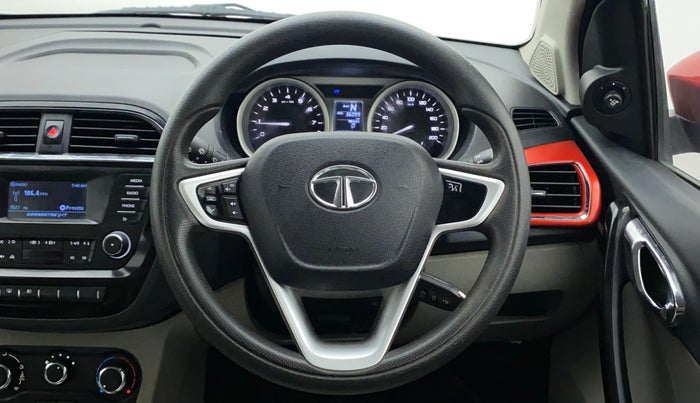2017 Tata Tiago XZA PETROL, Petrol, Automatic, 36,251 km, Steering Wheel Close Up
