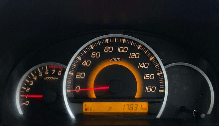 2016 Maruti Wagon R 1.0 VXI, Petrol, Manual, 17,866 km, Odometer Image
