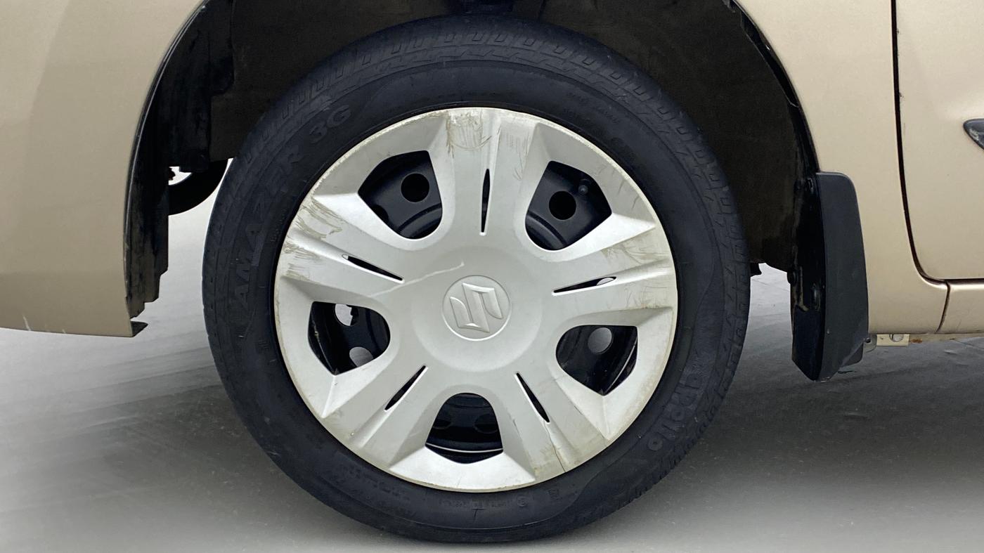 2016 Maruti Wagon R 1.0 VXI, Petrol, Manual, 17,866 km, Left Front Wheel