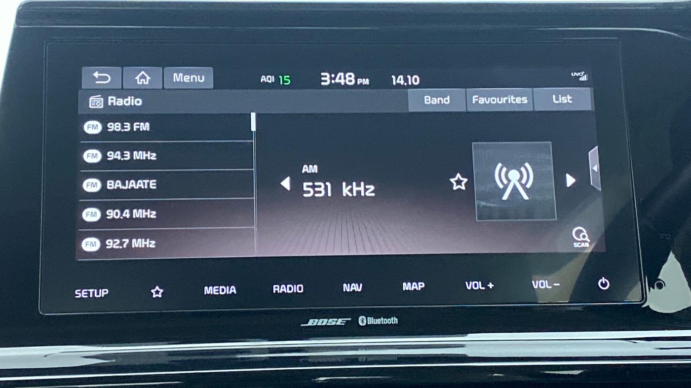 2020 KIA SELTOS 1.5 GTX+ AT, Diesel, Automatic, 74,943 km, Infotainment System