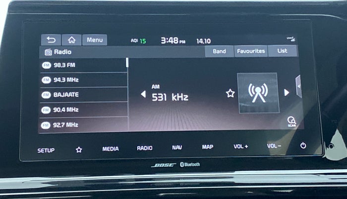 2020 KIA SELTOS 1.5 GTX+ AT, Diesel, Automatic, 74,943 km, Infotainment System