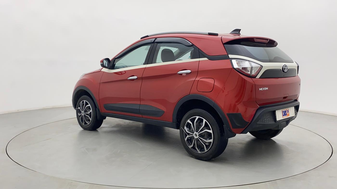 2019 Tata NEXON XZ PETROL, Petrol, Manual, 60,587 km, Left Back Diagonal