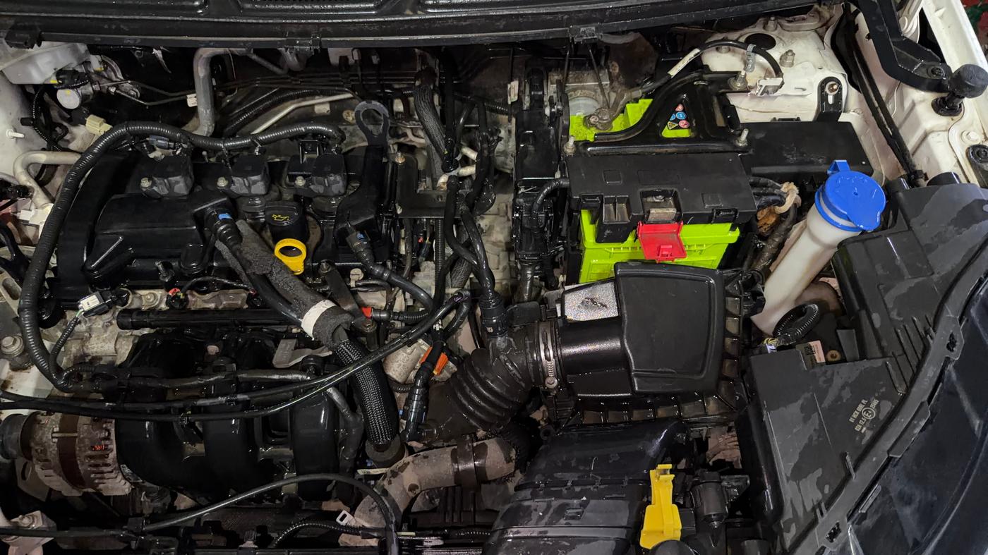 2019 Ford Ecosport TITANIUM 1.5L PETROL, Petrol, Manual, 26,746 km, Engine View - Left