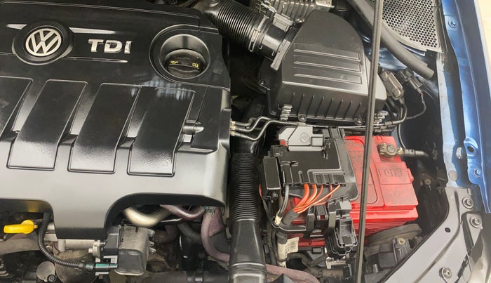 2016 Volkswagen Ameo HIGHLINE DSG 1.5 DIESEL , Diesel, Automatic, 1,01,403 km, Engine View - Left