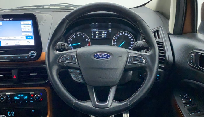 2019 Ford Ecosport TITANIUM 1.0L ECOBOOST SPORTS(SUNROOF), Petrol, Manual, 38,385 km, Steering Wheel Close Up