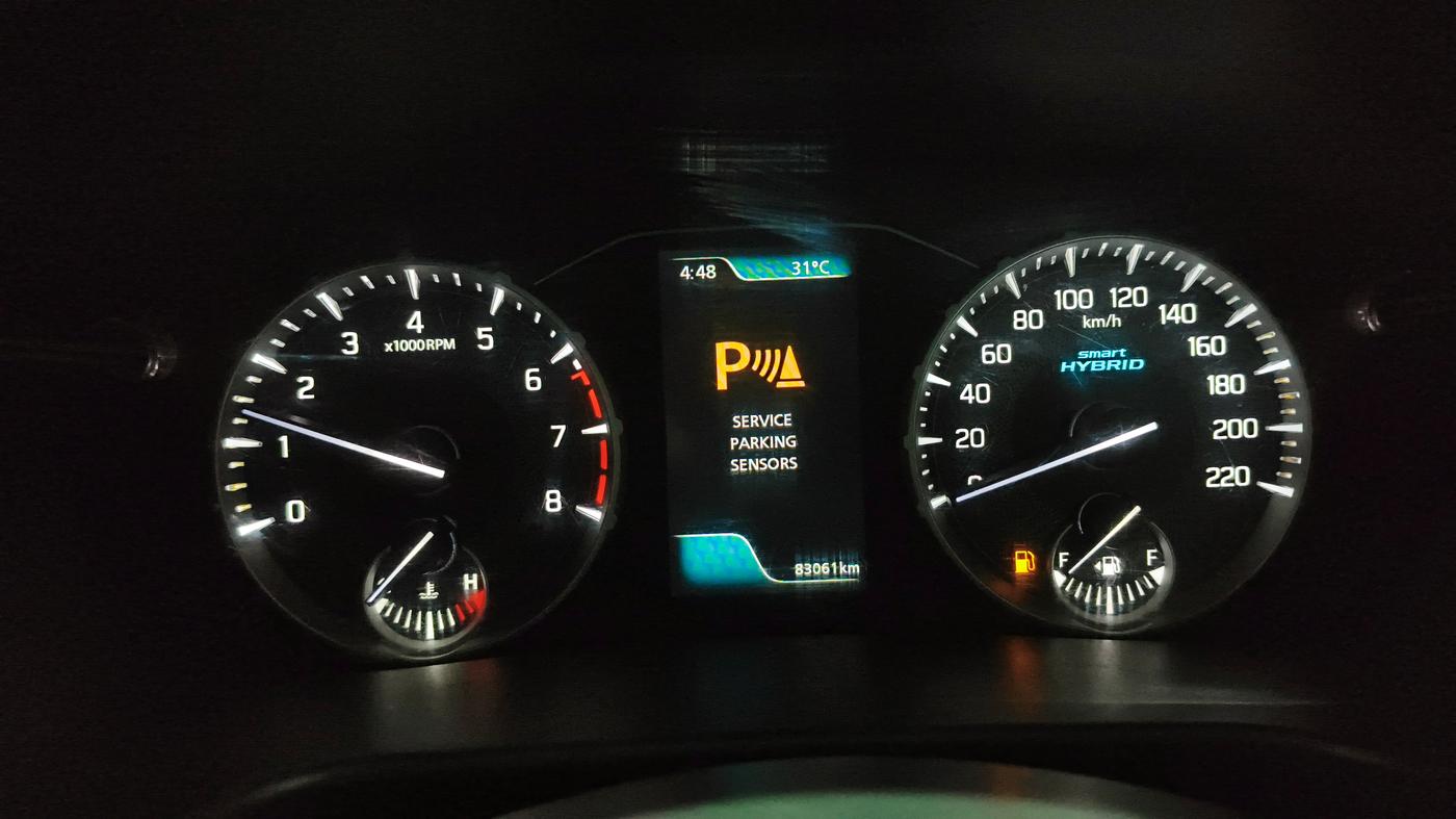 2023 Maruti BREZZA ZXI SMART HYBRID , Petrol, Manual, 83,053 km, Odometer Image