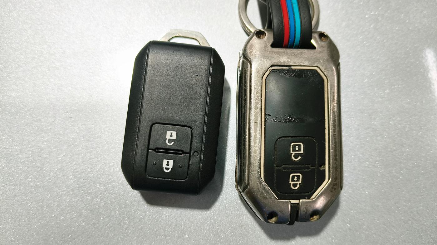 2023 Maruti BREZZA ZXI SMART HYBRID , Petrol, Manual, 83,053 km, Key Close Up