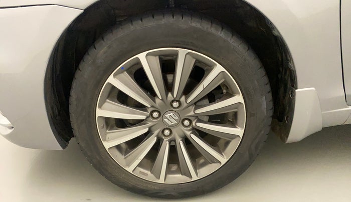 2020 Maruti Ciaz ALPHA  AT 1.5 SHVS PETROL, Petrol, Automatic, 28,539 km, Left Front Wheel