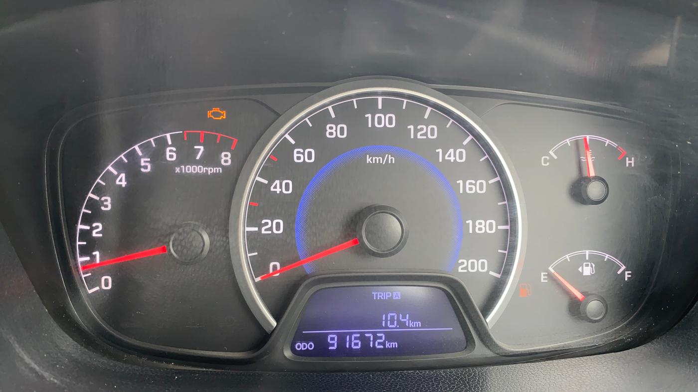 2016 Hyundai Grand i10 SPORTZ 1.2 KAPPA VTVT, Petrol, Manual, 91,651 km, Odometer Image