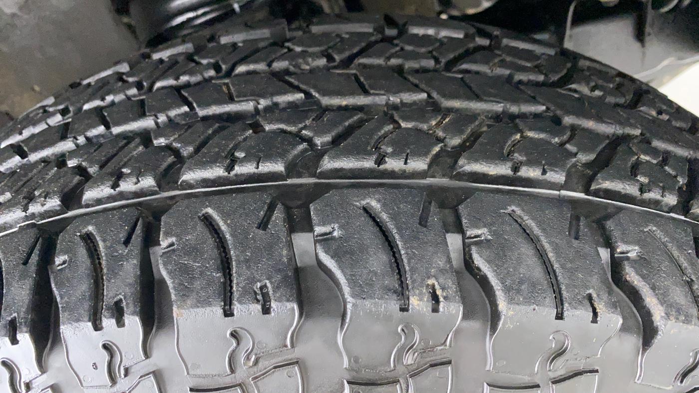 2021 Mahindra Thar LX D 4*4 MT HT, Diesel, Manual, 7,723 km, Right Front Tyre Tread