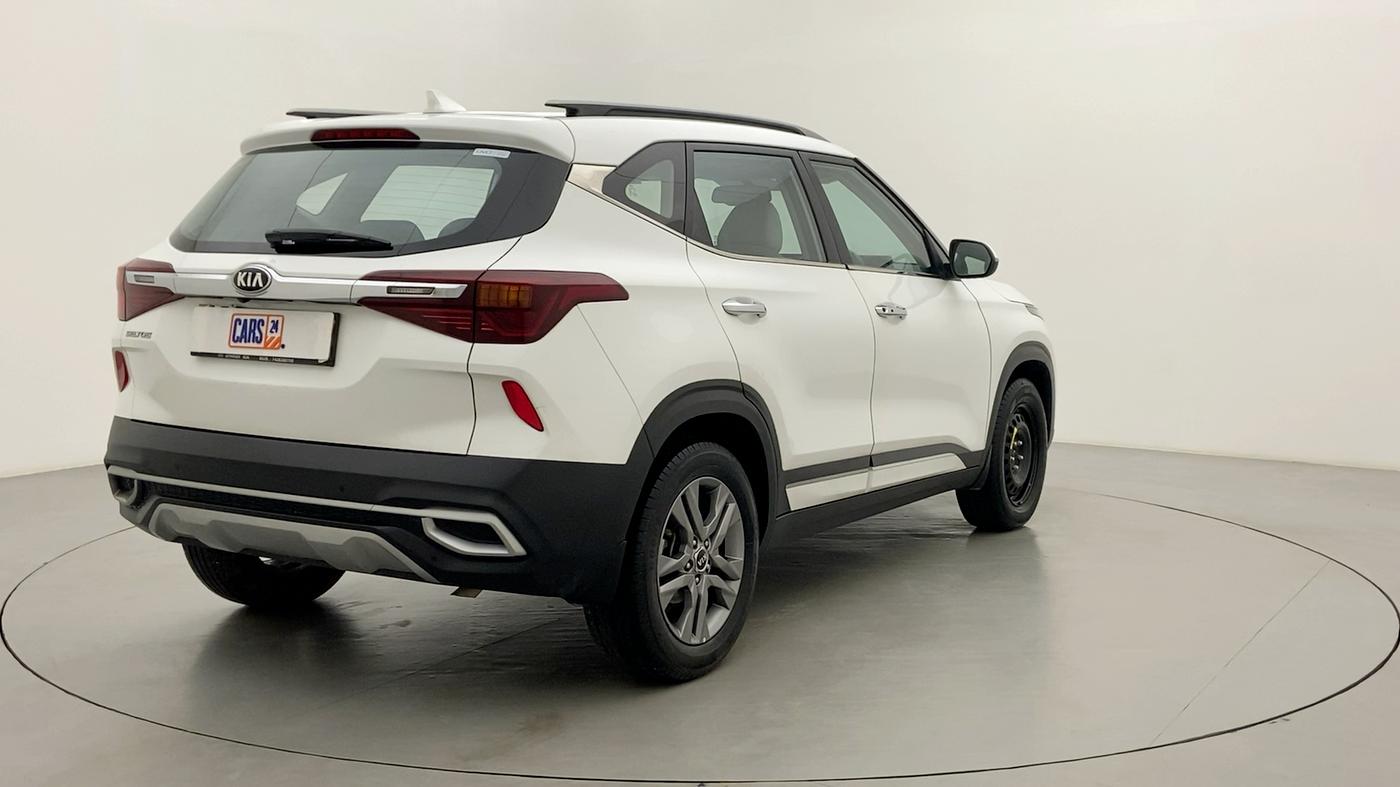 2020 KIA SELTOS HTX 1.5 PETROL MT, Petrol, Manual, 26,495 km, Right Back Diagonal