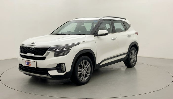 2020 KIA SELTOS HTX 1.5 PETROL MT, Petrol, Manual, 26,495 km, Left Front Diagonal