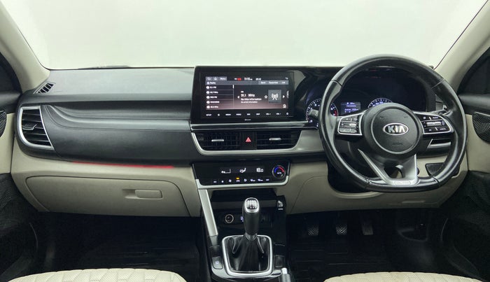 2020 KIA SELTOS HTX 1.5 PETROL MT, Petrol, Manual, 26,495 km, Dashboard