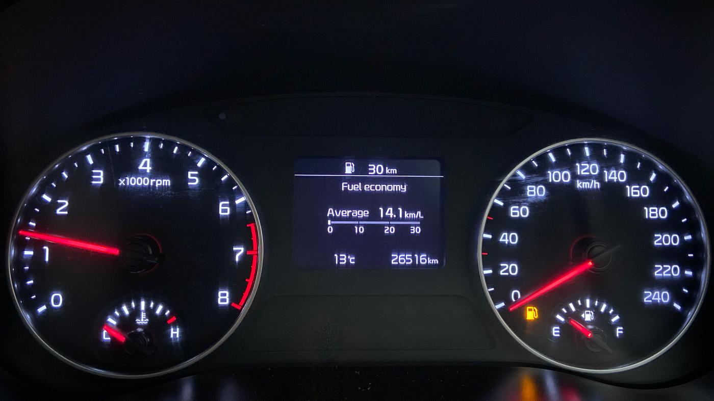 2020 KIA SELTOS HTX 1.5 PETROL MT, Petrol, Manual, 26,495 km, Odometer Image
