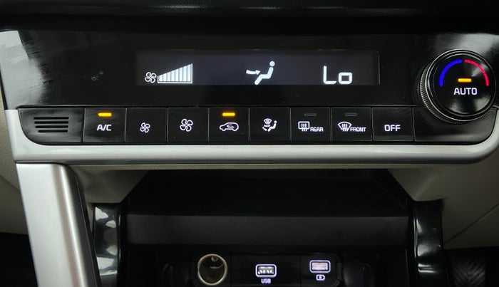 2020 KIA SELTOS HTX 1.5 PETROL MT, Petrol, Manual, 26,495 km, Automatic Climate Control