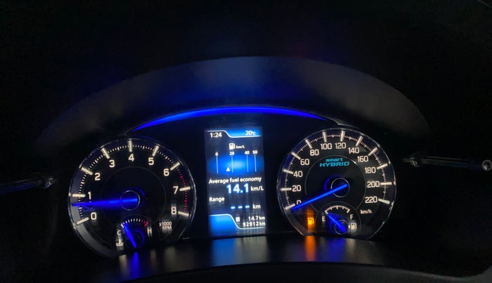 2021 Maruti Ciaz ALPHA 1.5 SHVS PETROL, Petrol, Manual, 92,897 km, Odometer Image