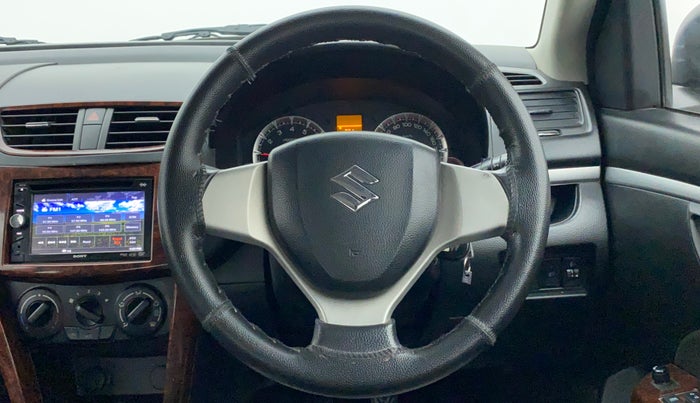 2013 Maruti Swift VXI, Petrol, Manual, 53,644 km, Steering Wheel Close Up