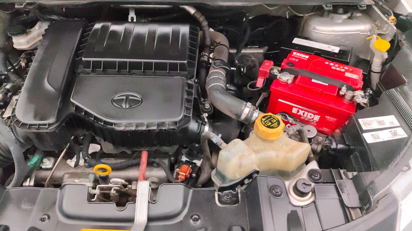 2021 Tata NEXON XZA PLUS (O) DIESEL, Diesel, Automatic, 51,058 km, Engine View - Left