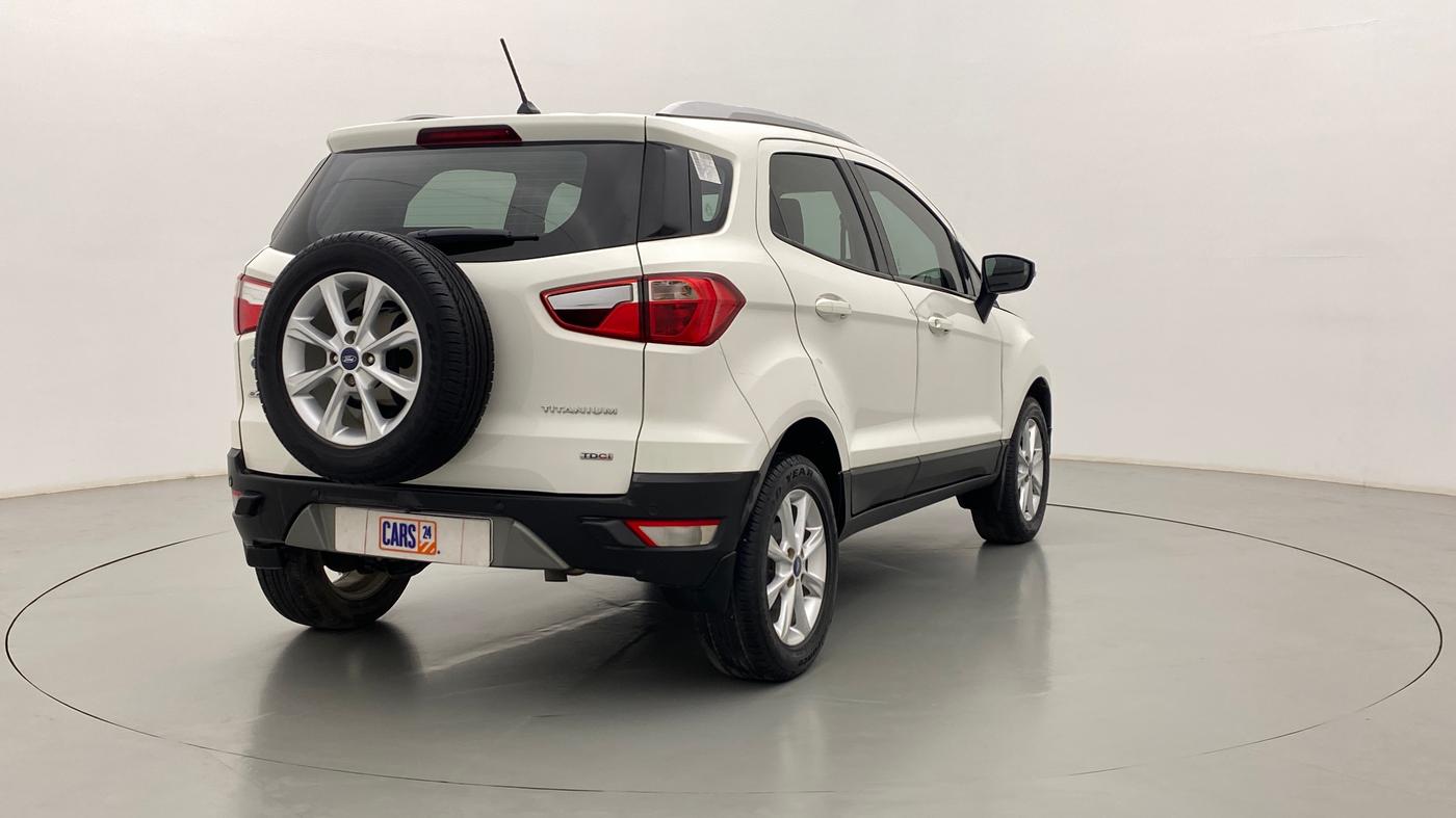 2018 Ford Ecosport 1.5TITANIUM TDCI, Diesel, Manual, 23,048 km, Right Back Diagonal