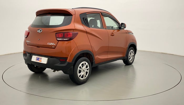2016 Mahindra Kuv100 K4 6 STR, Petrol, Manual, 35,490 km, Right Back Diagonal