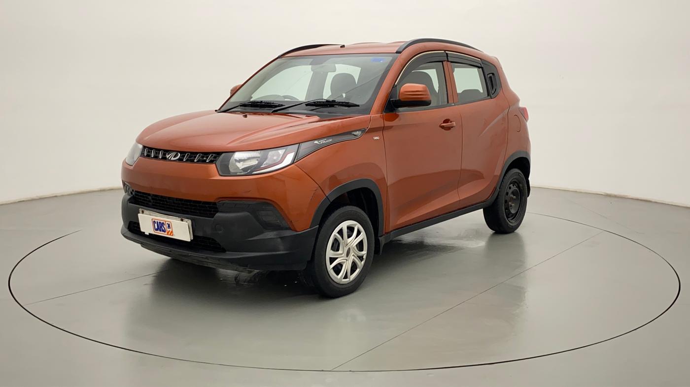 2016 Mahindra Kuv100 K4 6 STR, Petrol, Manual, 35,490 km, Left Front Diagonal