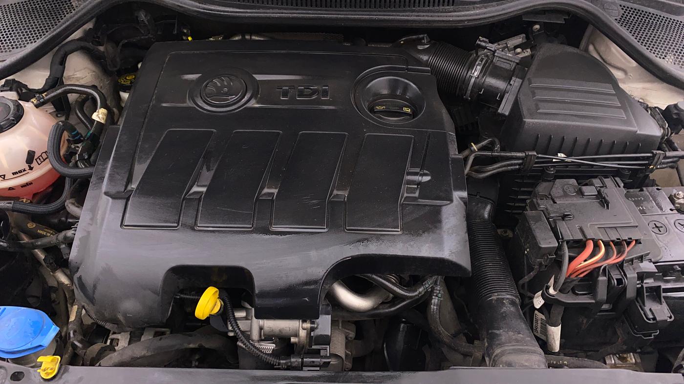 2019 Skoda Rapid AMBITION 1.5 TDI, Diesel, Manual, 84,010 km, Engine View