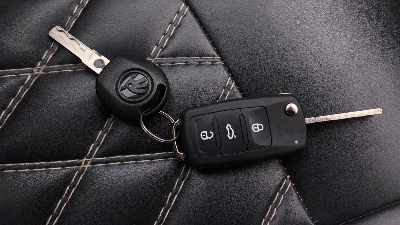2019 Skoda Rapid AMBITION 1.5 TDI, Diesel, Manual, 84,010 km, Key Close Up