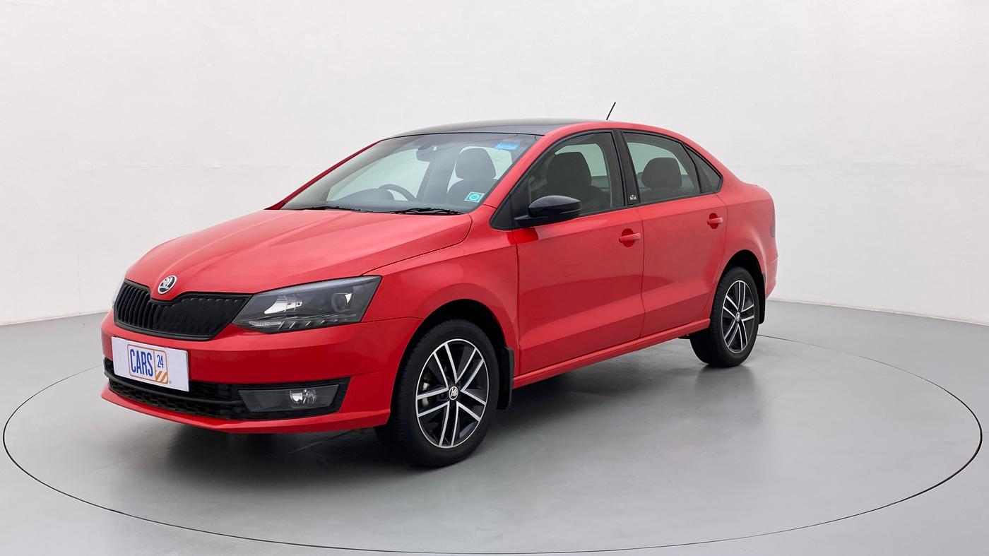 2020 Skoda Rapid STYLE 1.0TSI MT, Petrol, Manual, 25,710 km, Left Front Diagonal