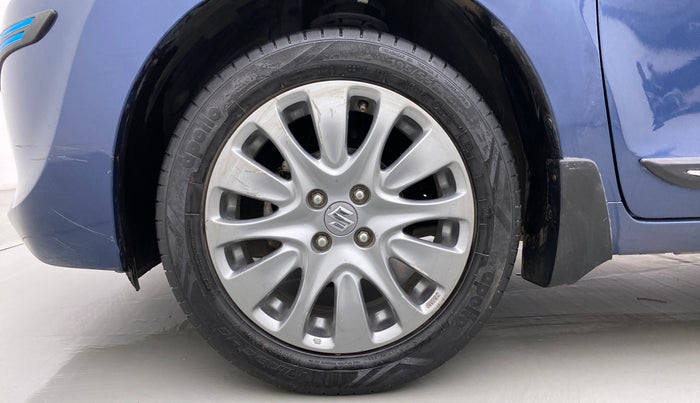 2017 Maruti Baleno ALPHA PETROL 1.2, Petrol, Manual, 39,374 km, Left Front Wheel