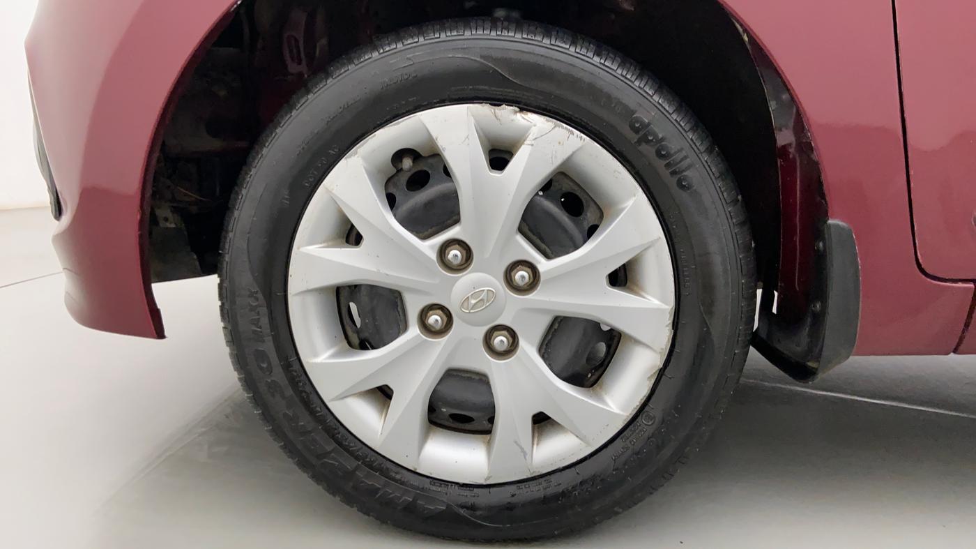 2015 Hyundai Grand i10 SPORTZ 1.2 KAPPA VTVT, Petrol, Manual, 48,295 km, Left Front Wheel