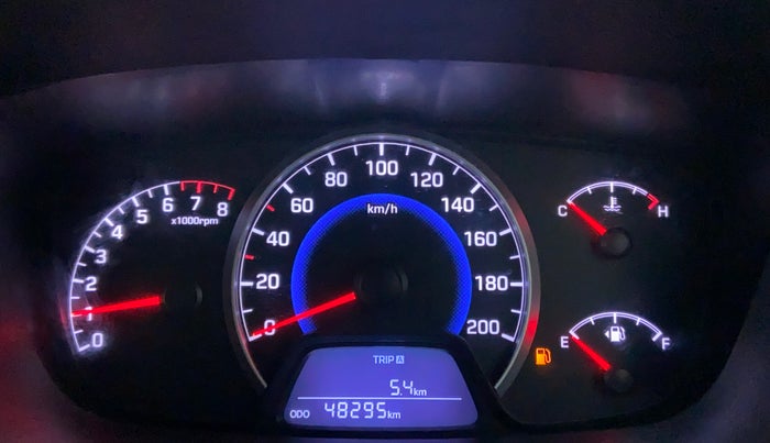 2015 Hyundai Grand i10 SPORTZ 1.2 KAPPA VTVT, Petrol, Manual, 48,295 km, Odometer Image