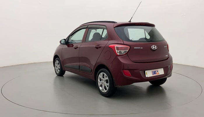 2015 Hyundai Grand i10 SPORTZ 1.2 KAPPA VTVT, Petrol, Manual, 48,295 km, Left Back Diagonal