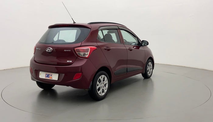 2015 Hyundai Grand i10 SPORTZ 1.2 KAPPA VTVT, Petrol, Manual, 48,295 km, Right Back Diagonal