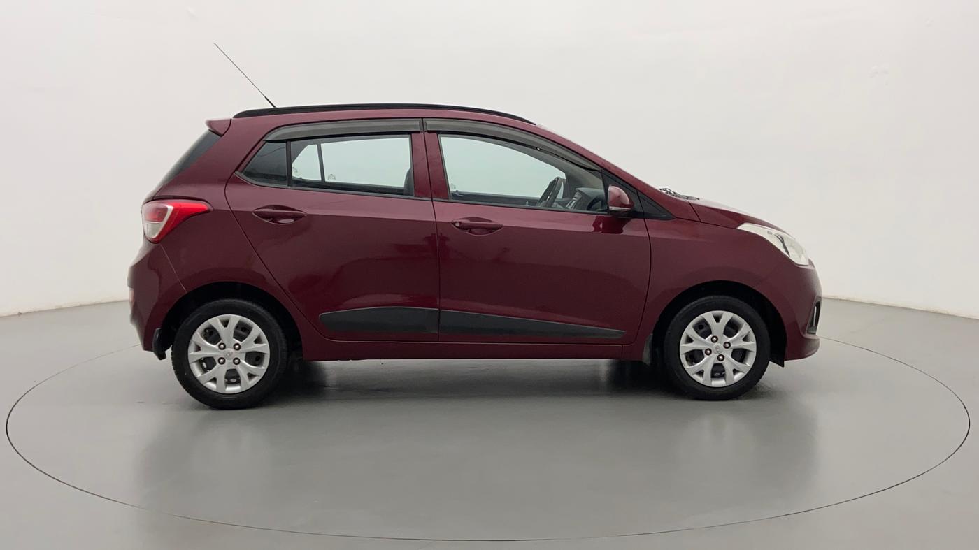 2015 Hyundai Grand i10 SPORTZ 1.2 KAPPA VTVT, Petrol, Manual, 48,295 km, Right Side