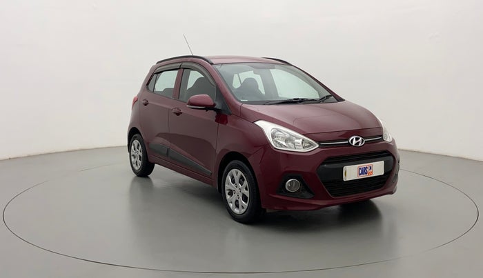 2015 Hyundai Grand i10 SPORTZ 1.2 KAPPA VTVT, Petrol, Manual, 48,295 km, Right Front Diagonal
