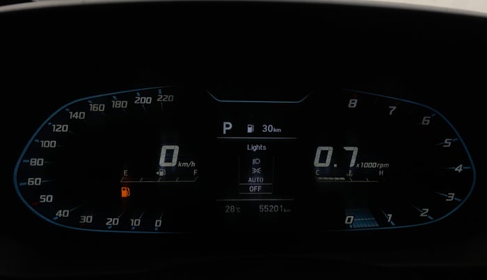 2020 Hyundai NEW I20 SPORTZ 1.2 AT, Petrol, Automatic, 55,197 km, Odometer Image