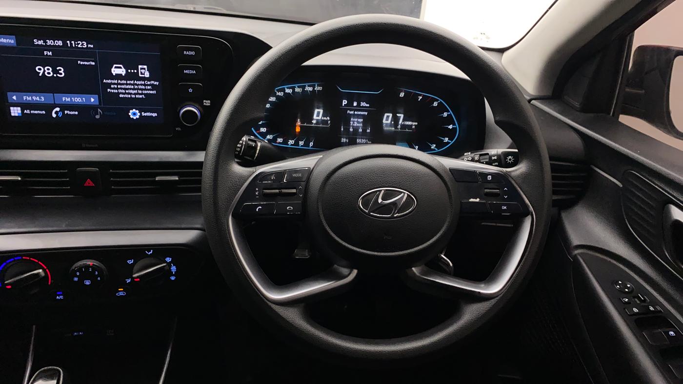2020 Hyundai NEW I20 SPORTZ 1.2 AT, Petrol, Automatic, 55,273 km, Steering Wheel Close Up